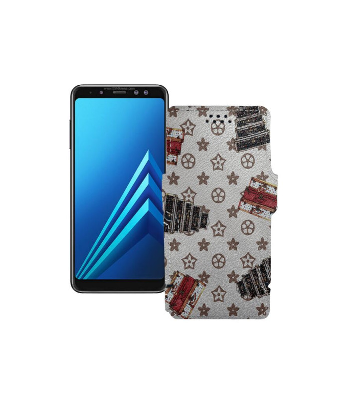 Чохол-книжка з екошкіри для телефону Samsung Galaxy A8 2018 (A530)