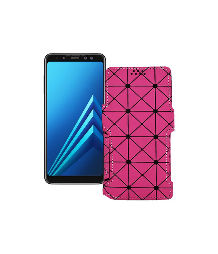 Чохол-книжка з екошкіри для телефону Samsung Galaxy A8 2018 (A530)