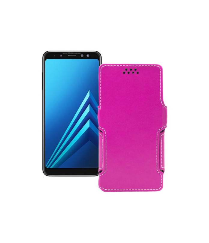 Чохол-книжка з екошкіри для телефону Samsung Galaxy A8 2018 (A530)