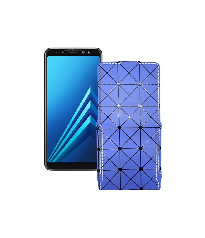 Чохол-флип з екошкіри для телефону Samsung Galaxy A8 2018 (A530)