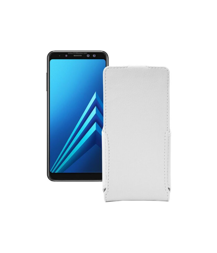 Чохол-флип з екошкіри для телефону Samsung Galaxy A8 2018 (A530)