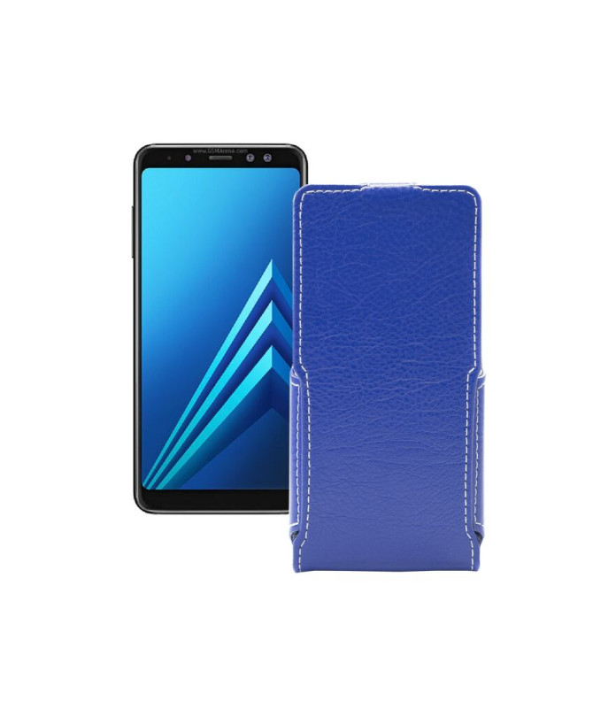 Чохол-флип з екошкіри для телефону Samsung Galaxy A8 2018 (A530)