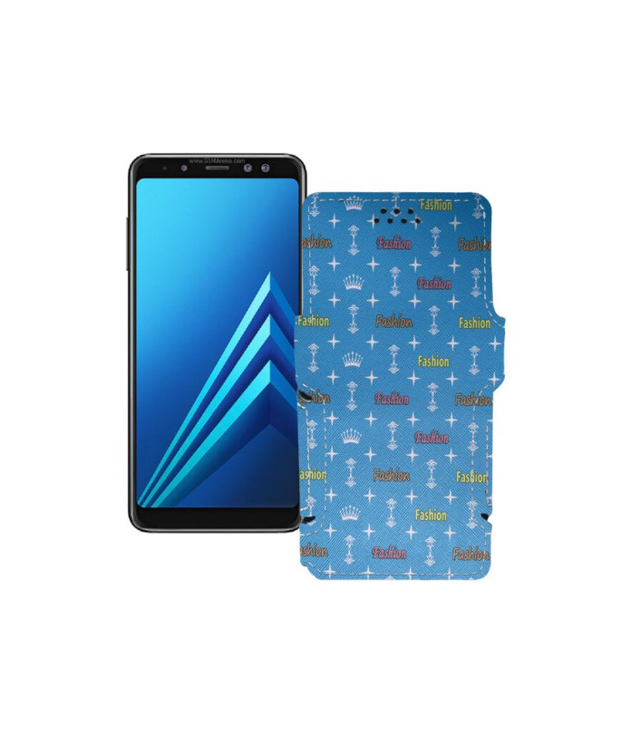 Чохол-книжка з екошкіри для телефону Samsung Galaxy A8 2018 (A530)