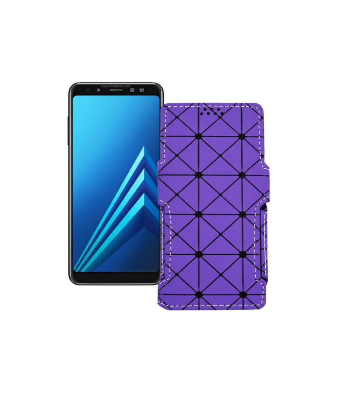 Чохол-книжка з екошкіри для телефону Samsung Galaxy A8 2018 (A530)