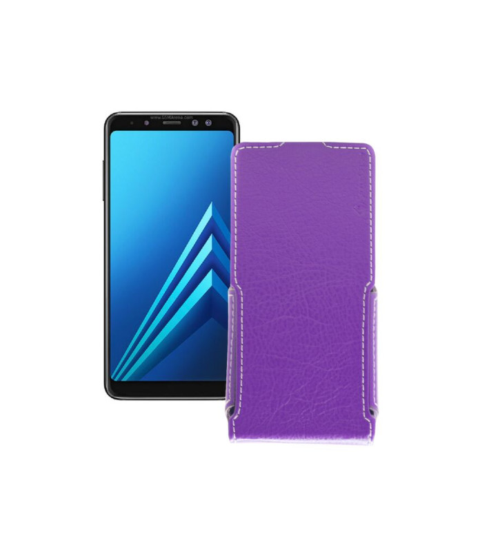 Чохол-флип з екошкіри для телефону Samsung Galaxy A8 2018 (A530)