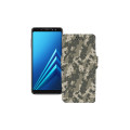 Чохол-книжка з екошкіри для телефону Samsung Galaxy A8 2018 (A530)