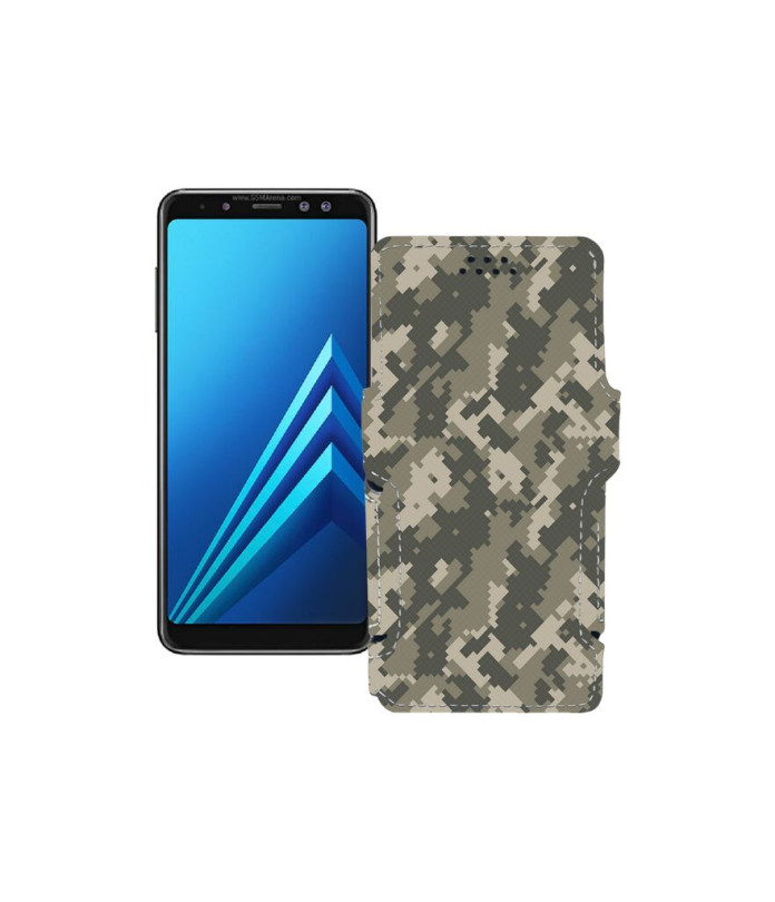 Чохол-книжка з екошкіри для телефону Samsung Galaxy A8 2018 (A530)