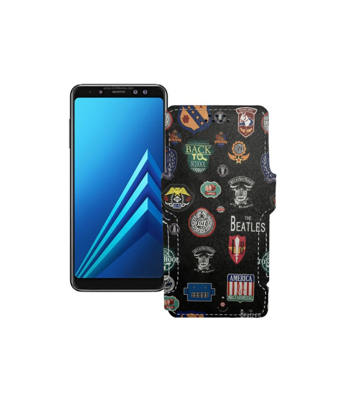 Чохол-книжка з екошкіри для телефону Samsung Galaxy A8 2018 (A530)