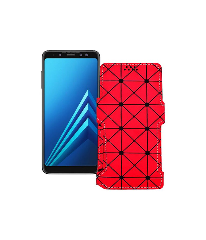 Чохол-книжка з екошкіри для телефону Samsung Galaxy A8 2018 (A530)