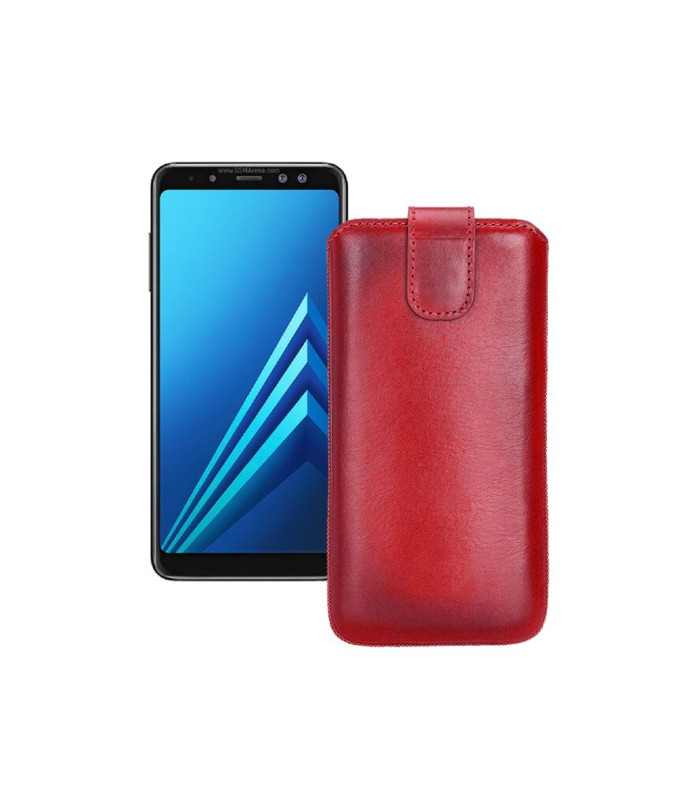 Витяжка зі шкіри для телефону Samsung Galaxy A8 2018 (A530)