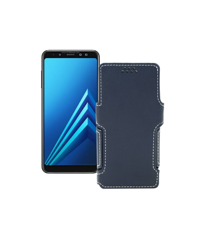 Чохол-книжка з екошкіри для телефону Samsung Galaxy A8 2018 (A530)