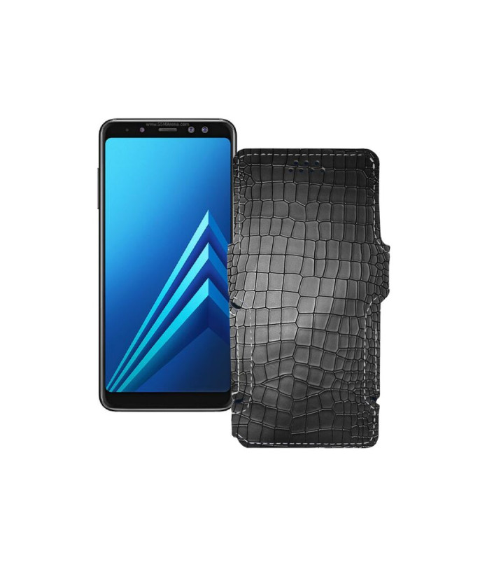 Чохол-книжка з екошкіри для телефону Samsung Galaxy A8 2018 (A530)