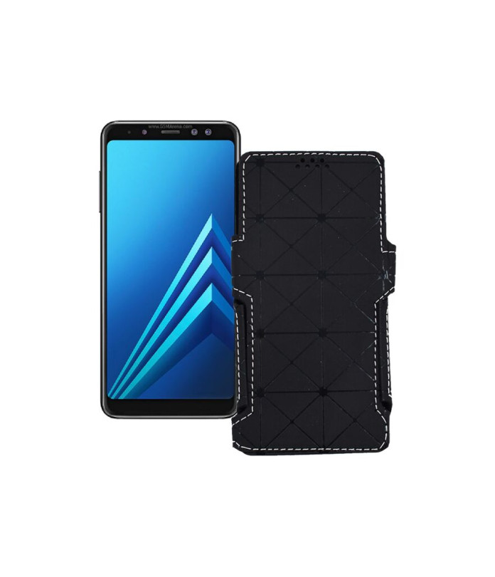 Чохол-книжка з екошкіри для телефону Samsung Galaxy A8 2018 (A530)