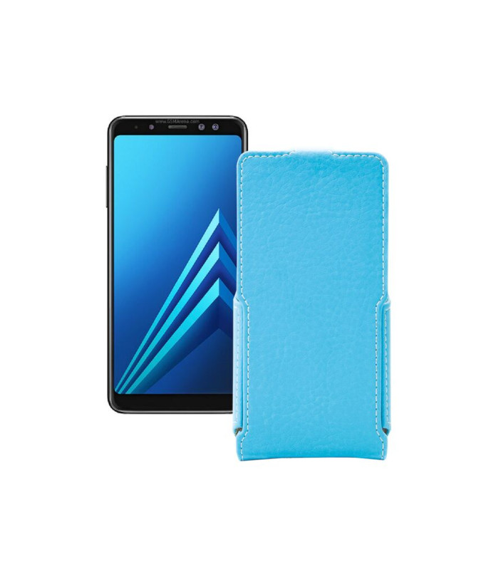 Чохол-флип з екошкіри для телефону Samsung Galaxy A8 2018 (A530)