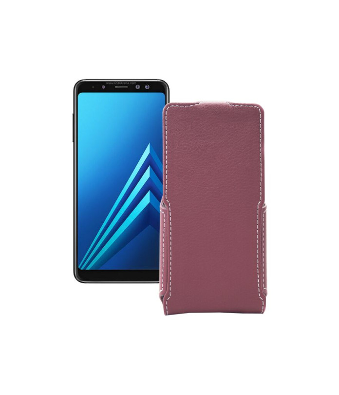 Чохол-флип з екошкіри для телефону Samsung Galaxy A8 2018 (A530)