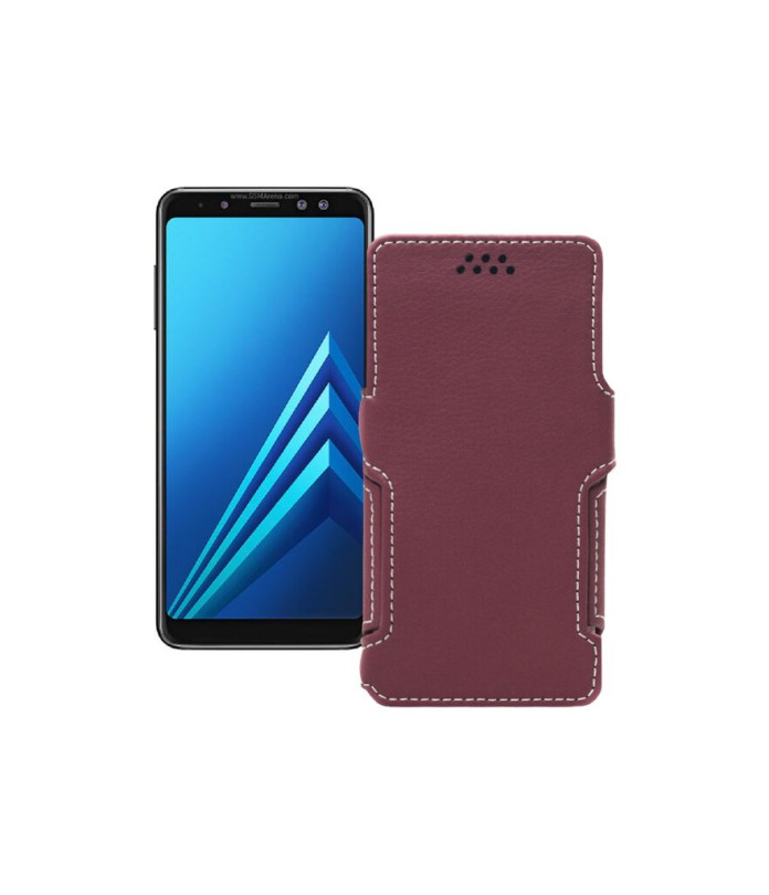 Чохол-книжка з екошкіри для телефону Samsung Galaxy A8 2018 (A530)