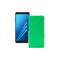 Чохол-флип з екошкіри для телефону Samsung Galaxy A8 2018 (A530)