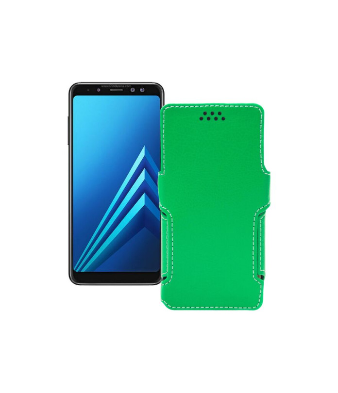 Чохол-книжка з екошкіри для телефону Samsung Galaxy A8 2018 (A530)