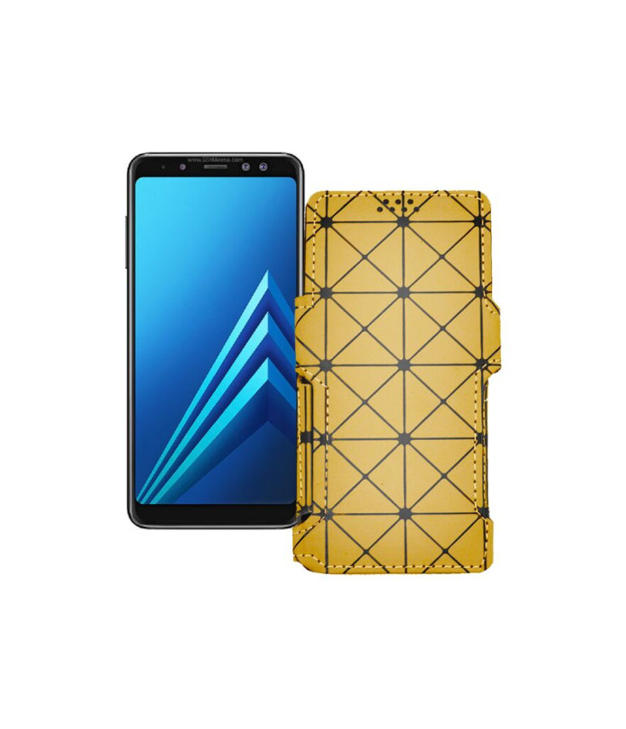 Чохол-книжка з екошкіри для телефону Samsung Galaxy A8 2018 (A530)