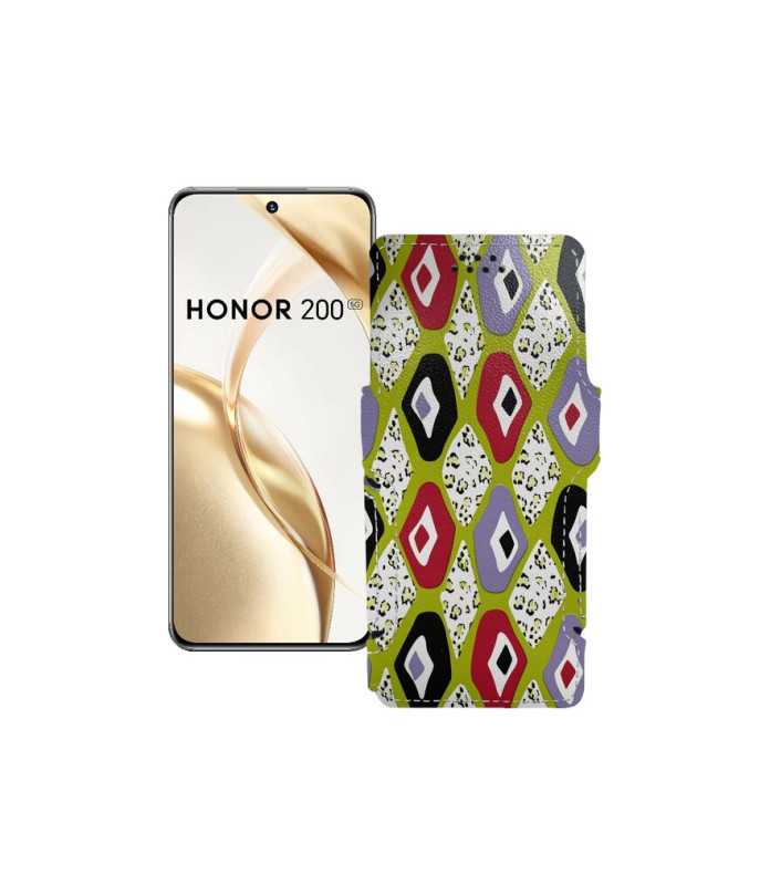 Чохол-книжка з екошкіри для телефону Honor 200 5G