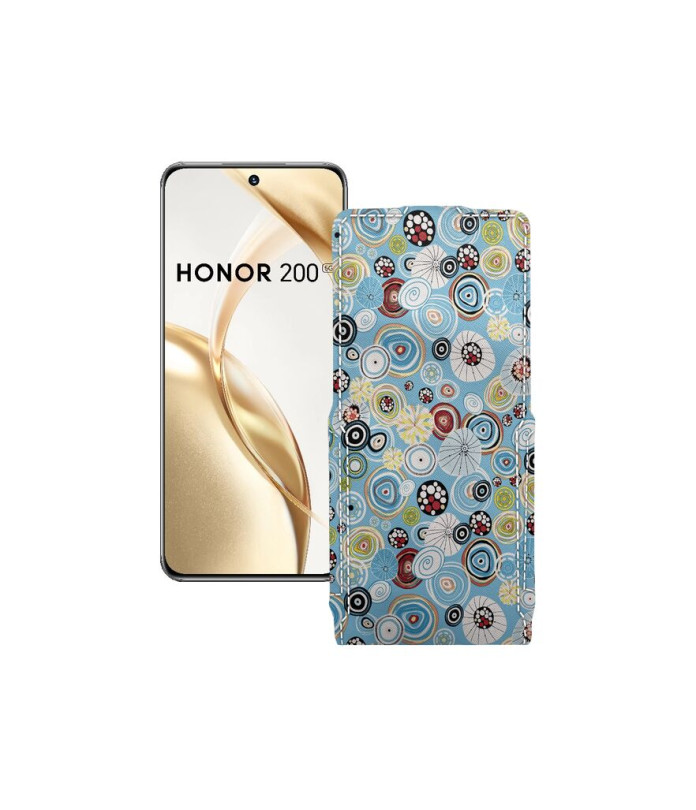 Чохол-флип з екошкіри для телефону Honor 200 5G