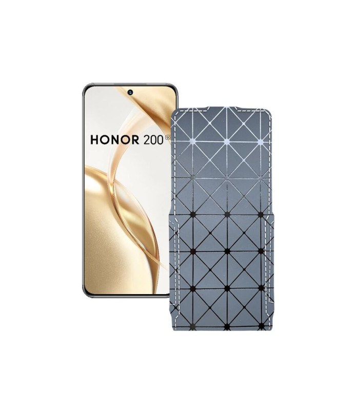 Чохол-флип з екошкіри для телефону Honor 200 5G