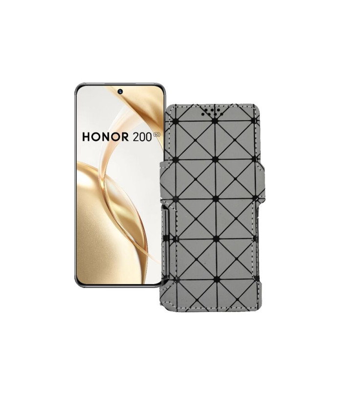 Чохол-книжка з екошкіри для телефону Honor 200 5G