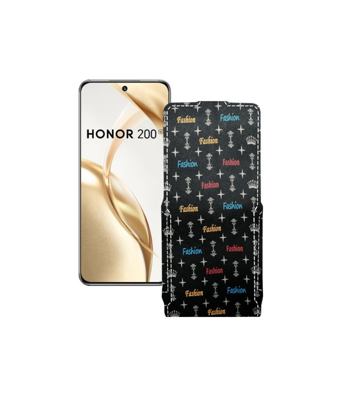Чохол-флип з екошкіри для телефону Honor 200 5G