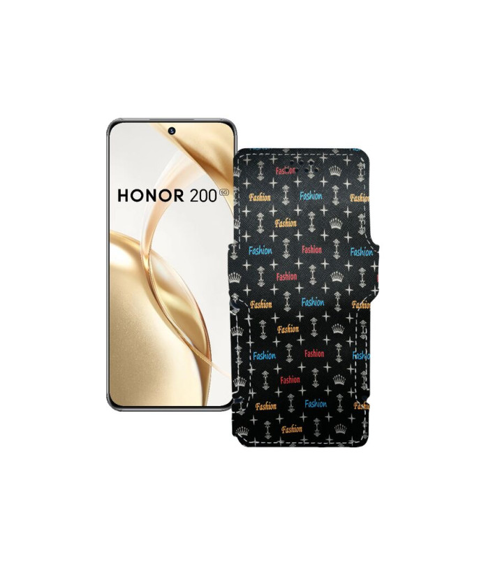 Чохол-книжка з екошкіри для телефону Honor 200 5G