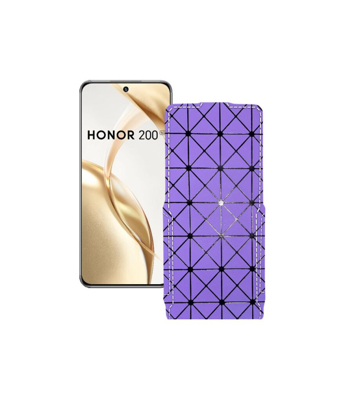 Чохол-флип з екошкіри для телефону Honor 200 5G