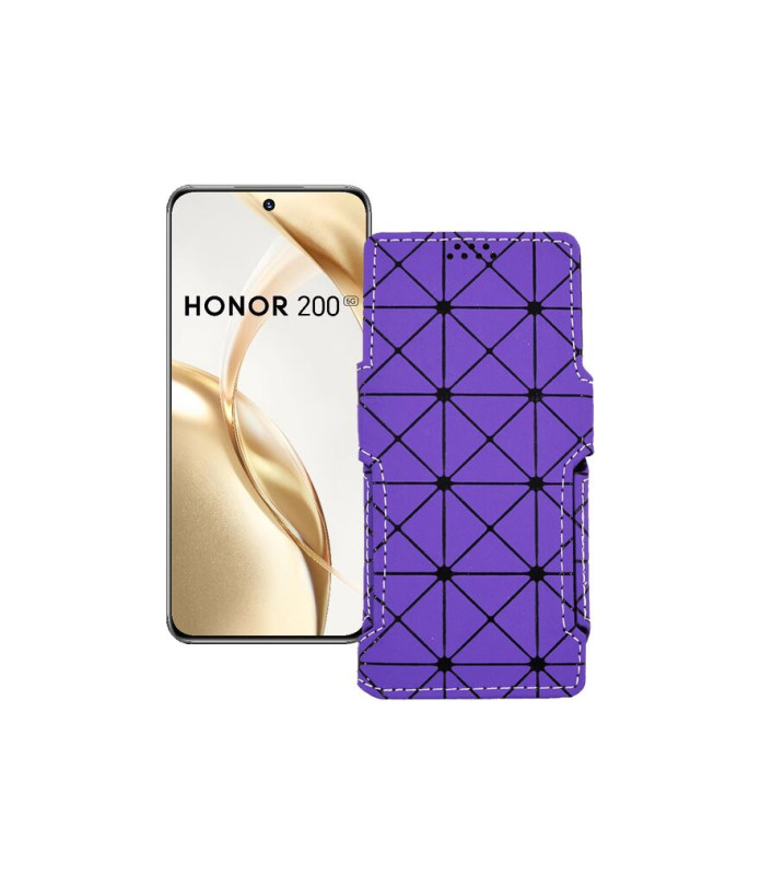 Чохол-книжка з екошкіри для телефону Honor 200 5G
