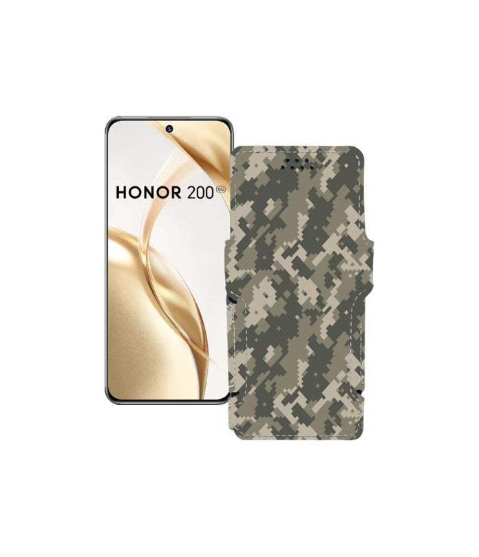 Чохол-книжка з екошкіри для телефону Honor 200 5G