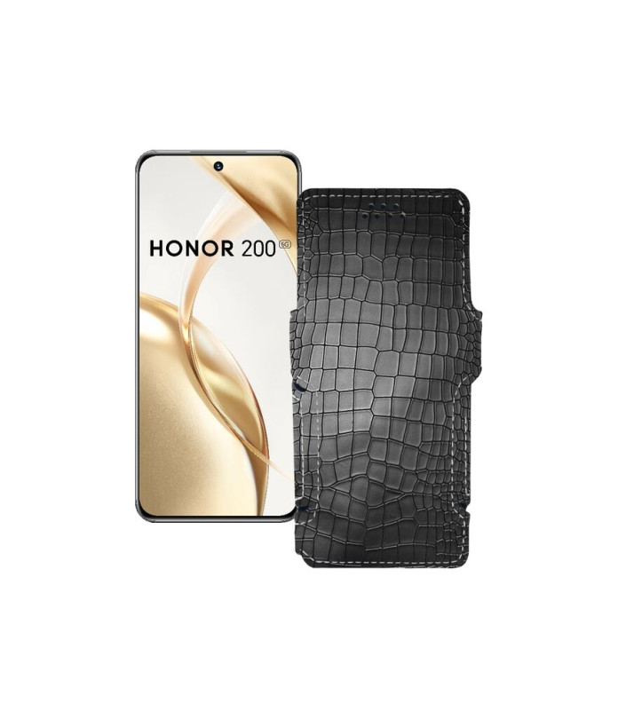 Чохол-книжка з екошкіри для телефону Honor 200 5G