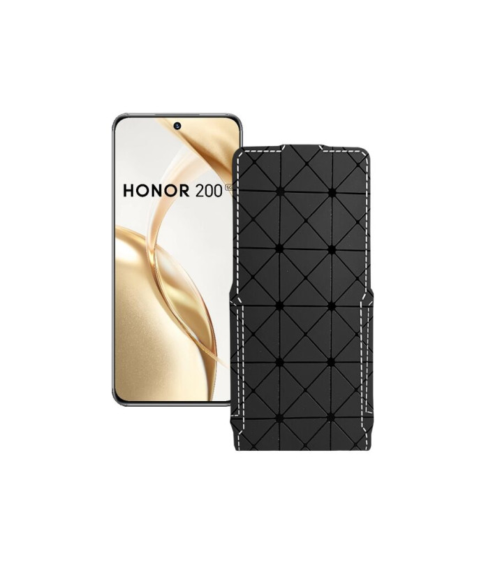 Чохол-флип з екошкіри для телефону Honor 200 5G