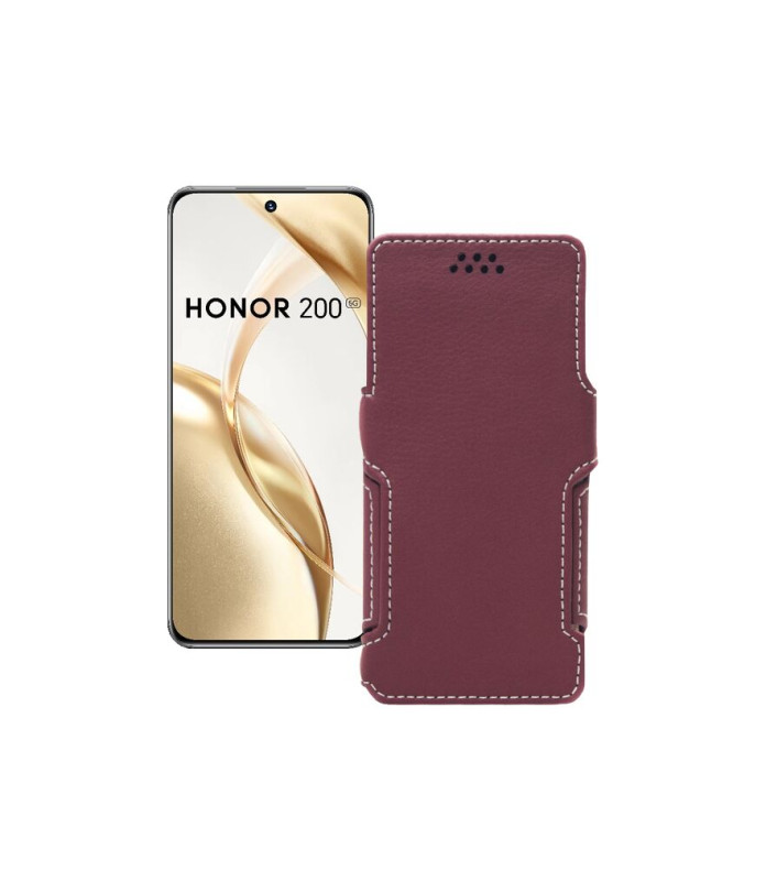 Чохол-книжка з екошкіри для телефону Honor 200 5G