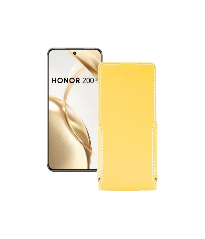 Чохол-флип з екошкіри для телефону Honor 200 5G