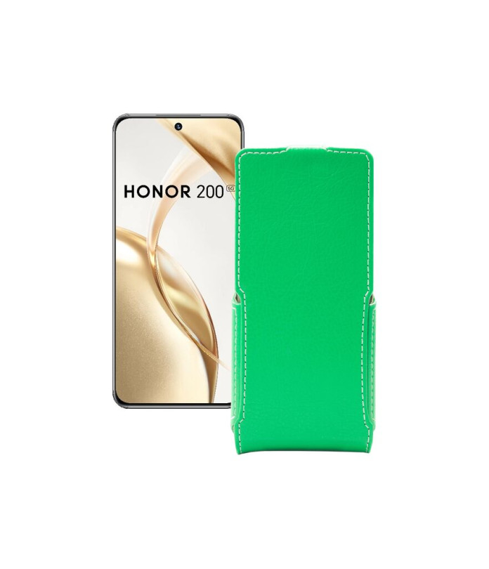 Чохол-флип з екошкіри для телефону Honor 200 5G