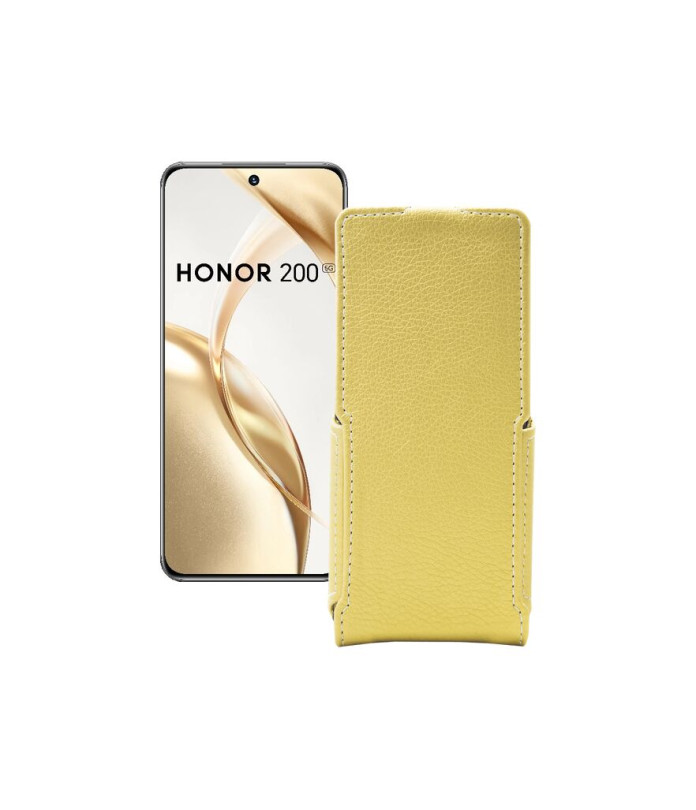 Чохол-флип з екошкіри для телефону Honor 200 5G