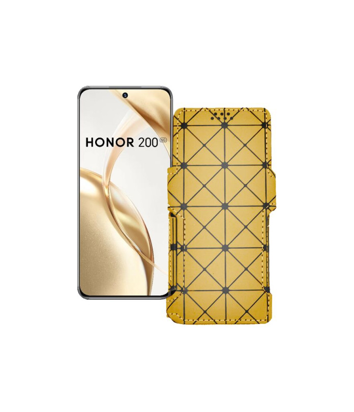 Чохол-книжка з екошкіри для телефону Honor 200 5G