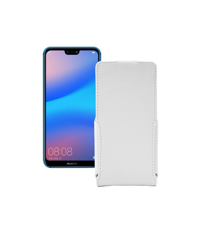 Чохол-флип з екошкіри для телефону Huawei P20 lite