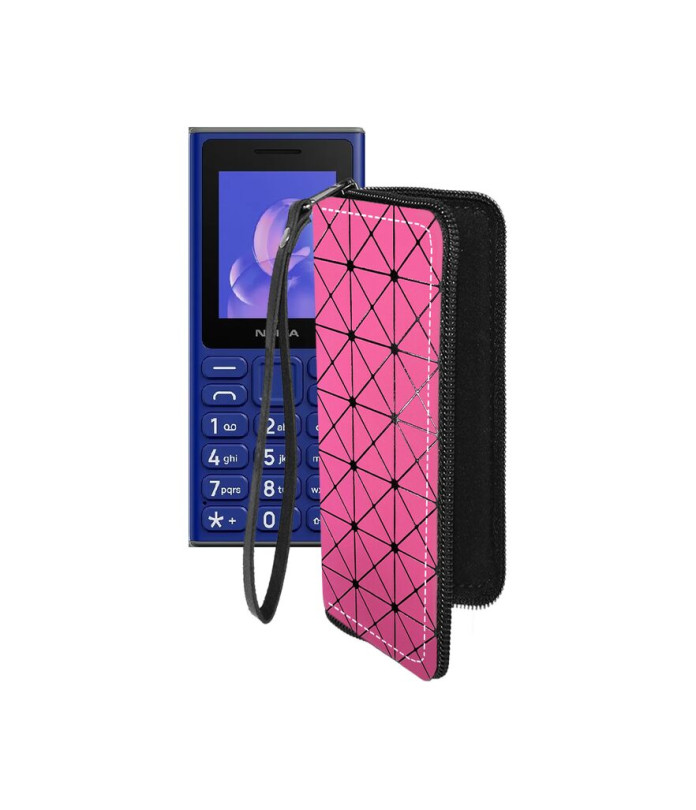 Чохол-гаманець з екошкіри для телефону Nokia 105 (2024)