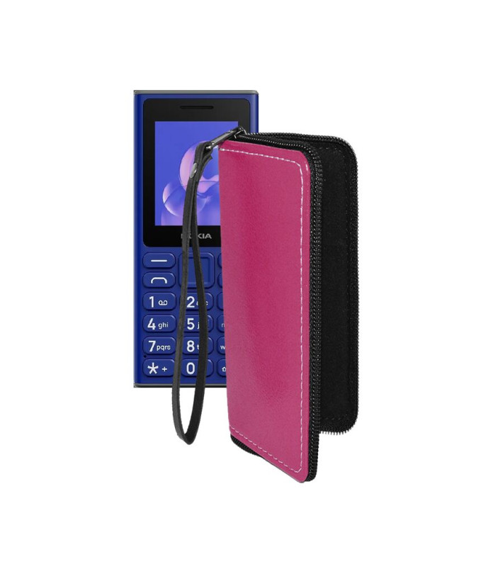 Чохол-гаманець з екошкіри для телефону Nokia 105 (2024)