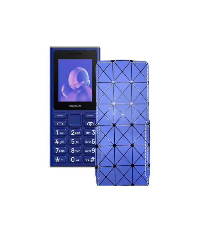 Чохол-флип з екошкіри для телефону Nokia 105 (2024)