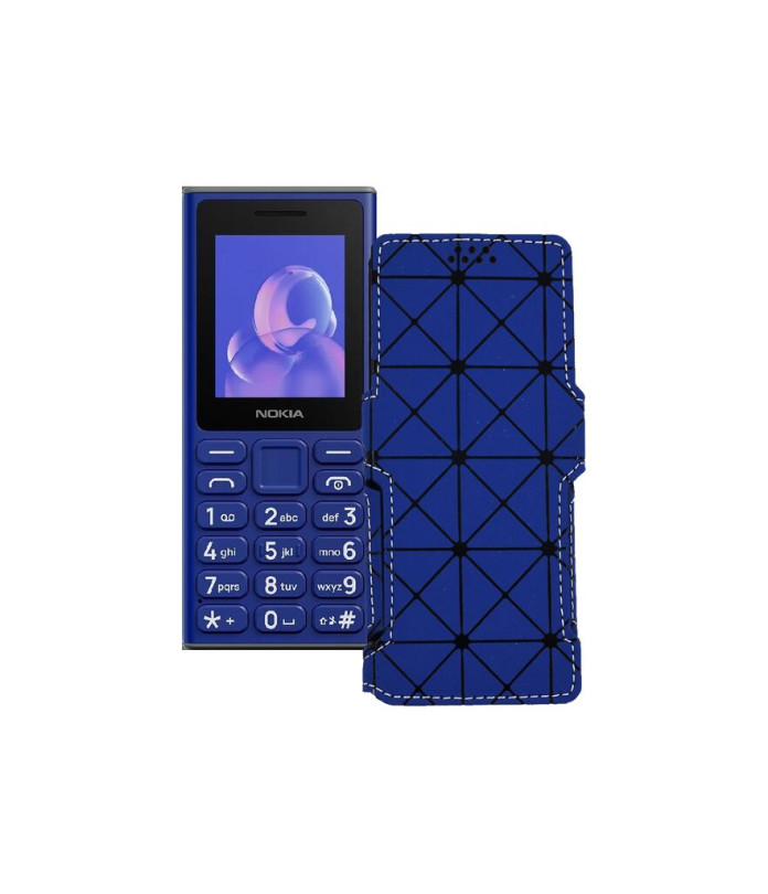 Чохол-книжка з екошкіри для телефону Nokia 105 (2024)