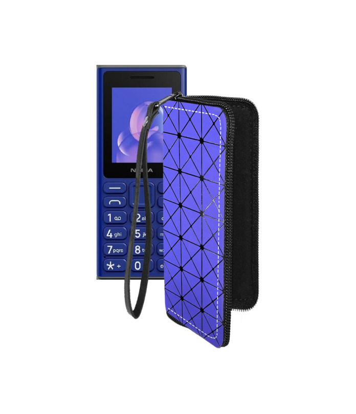 Чохол-гаманець з екошкіри для телефону Nokia 105 (2024)