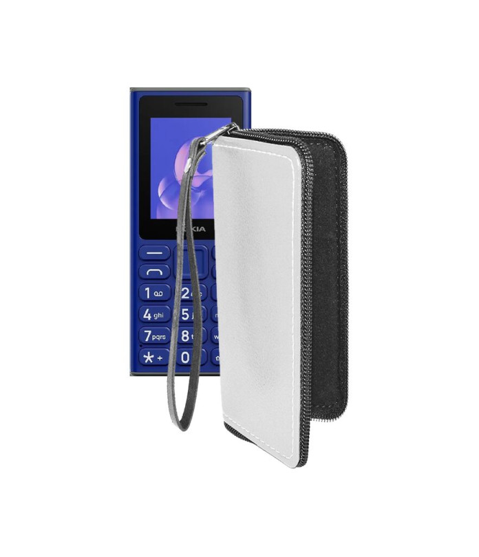 Чохол-гаманець з екошкіри для телефону Nokia 105 (2024)