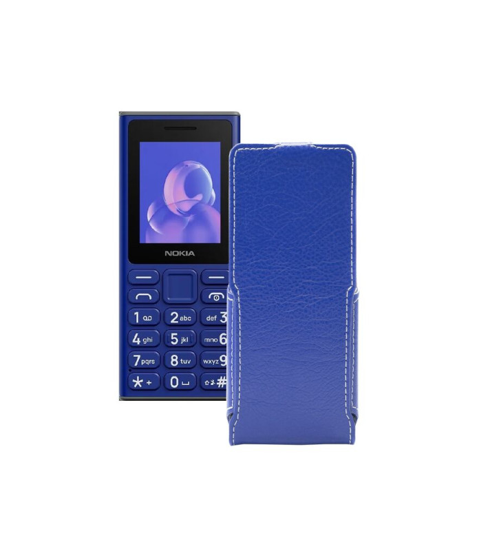 Чохол-флип з екошкіри для телефону Nokia 105 (2024)