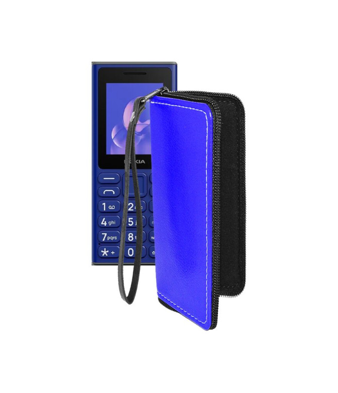 Чохол-гаманець з екошкіри для телефону Nokia 105 (2024)