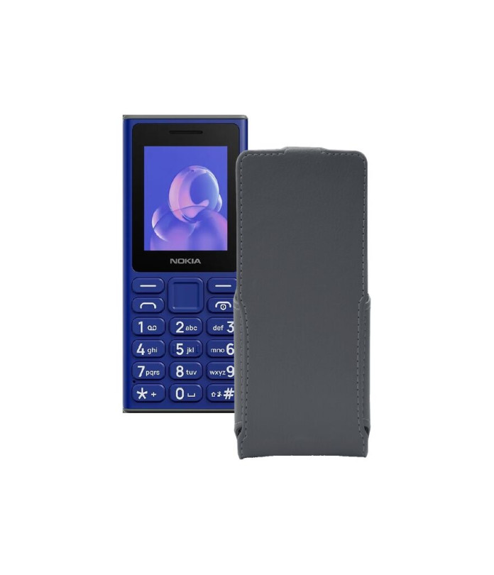 Чохол-флип з екошкіри для телефону Nokia 105 (2024)