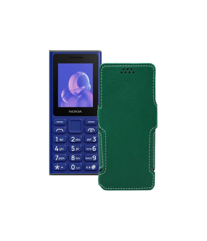 Чохол-книжка з екошкіри для телефону Nokia 105 (2024)